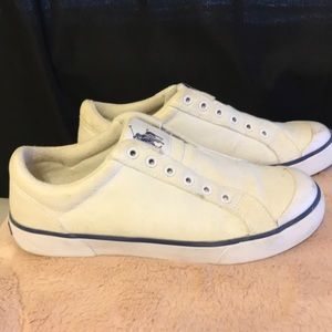 White polo sneakers